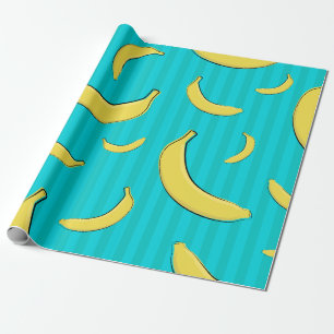 Papel De Regalo Ilustración de plátano
