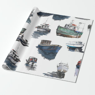 Papel De Regalo Ilustracion dibujado a mano. Manto transparente de