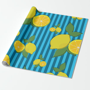 Papel De Regalo Ilustracion Lemons