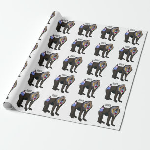 Papel De Regalo Ilustracion personalizado Mandrill