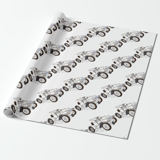 Papel De Regalo ilustraciones de color (Desenrollado)