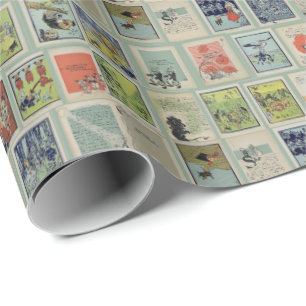 Papel De Regalo Ilustraciones de W. W. Denslow El maravilloso mago