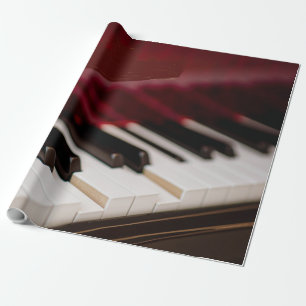 Papel De Regalo Ilustrante arte de piano