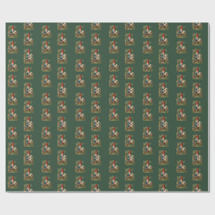 Papel De Regalo Imagen de zapatilla vintage - GNOMOS DE JARDÍN 20