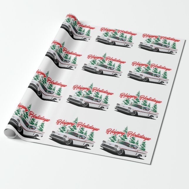 Papel De Regalo Impala del día de fiesta (Desenrollado)