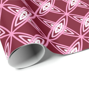 Papel De Regalo Impresión atómica moderna de mediados de siglo - V