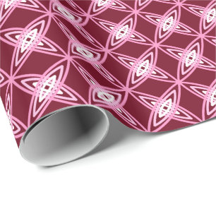 Papel De Regalo Impresión atómica moderna de mediados de siglo - V