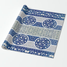 Papel De Regalo Impresión de adornos florales clásicos