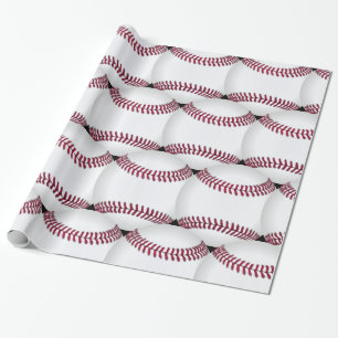 Papel De Regalo Impresión de béisbol