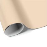 Papel De Regalo Impresión de color sólido cálido rubia de otoño, b<br><div class="desc">Agarrarse con esta cálida y cremosa sombra rubia otoñal en una sólida huella de color.</div>