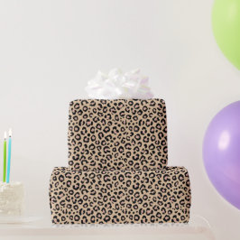 Papel De Regalo Impresión de leopardo