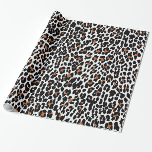 Papel De Regalo Impresión de leopardo