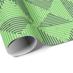 Papel De Regalo Impresión de lienzo de trabajo en mosaico