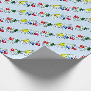 Papel De Regalo impresión de nociones de costura