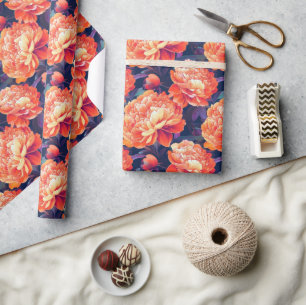 Papel De Regalo Impresión de tipos inspirados en jardines artístic