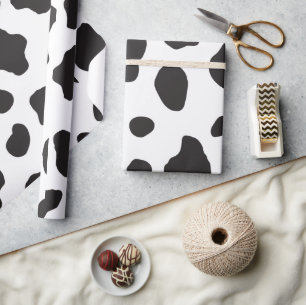 Papel De Regalo Impresión de vaca, Patrón De Vaca, Cuadros De Vaca