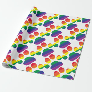 Papel De Regalo Impresión gay-Pride-Paw