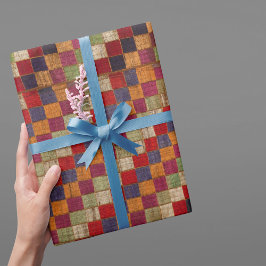 Papel De Regalo Impresión india multicolor