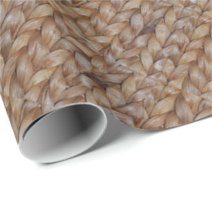 Papel De Regalo Impresión occidental de la armadura de cesta