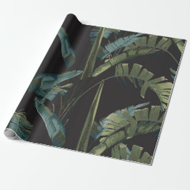 Papel De Regalo Impresión veraniega. Selva selvática.