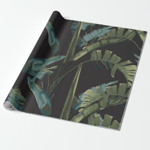 Papel De Regalo Impresión veraniega. Selva selvática.