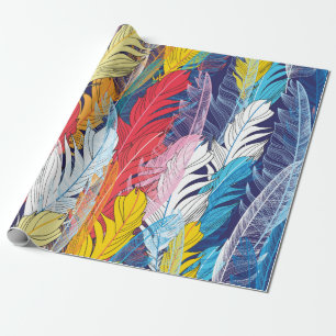Papel De Regalo Impresionante milagro de patrón gráfico multicolor