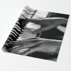 Papel De Regalo Impresionante piano