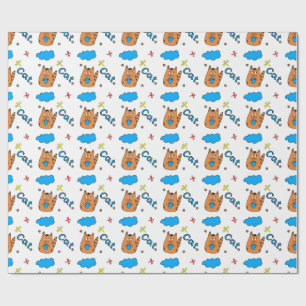 Papel De Regalo Imprimir con un lindo gato al estilo personalizado
