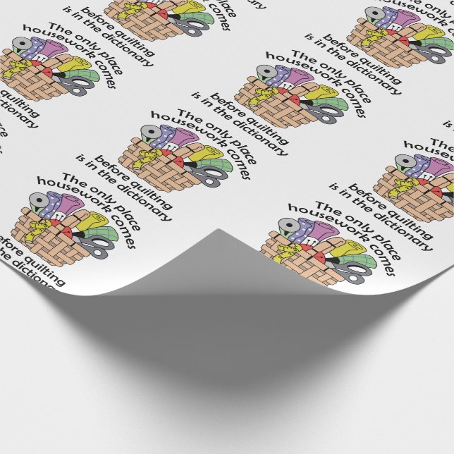 Papel De Regalo Inclinación antes del trabajo doméstico (Esquina)