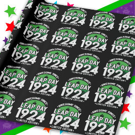 Papel De Regalo Increíble desde 1924, Año del Salto, 29 de febrero