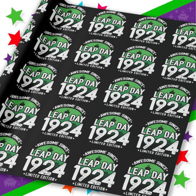 Papel De Regalo Increíble desde 1924, Año del Salto, 29 de febrero (Subido por el creador)