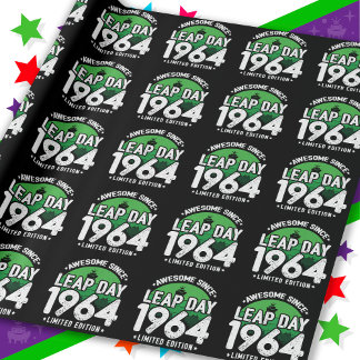 Papel De Regalo Increíble desde 1964, Año del Salto, 29 de febrero