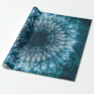 Papel De Regalo Índigo Blue Mandala