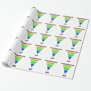 Papel De Regalo Inequívoco gay