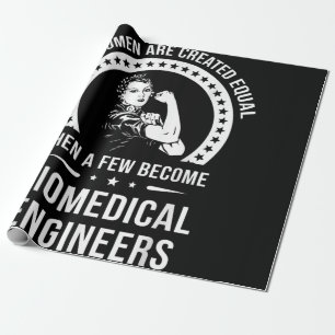 Papel De Regalo Ingeniera Biomédica Para Mujeres Ingenieras Bioméd