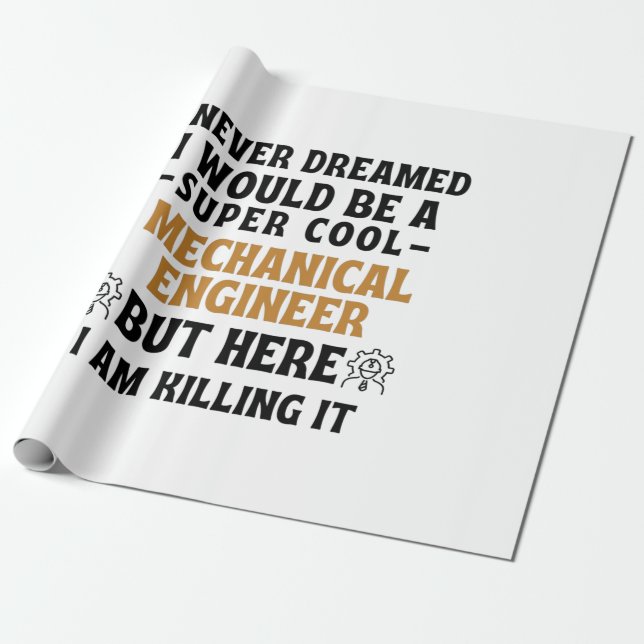 PAPEL DE REGALO INGENIERO MECÁNICO (Desenrollado)