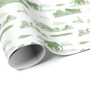 Papel De Regalo Inodoro de Animal Extinto