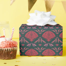 Papel De Regalo Insecto Floral