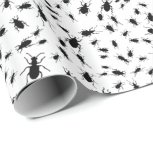 Papel De Regalo Insectos, bichos