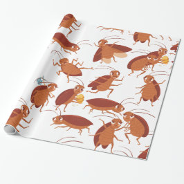 Papel De Regalo insectos de cucaracha de cucaracha de cucarachas d