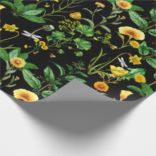 Papel De Regalo Insectos en plantas de hierba