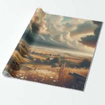 Inspiración del paisaje rural vintage