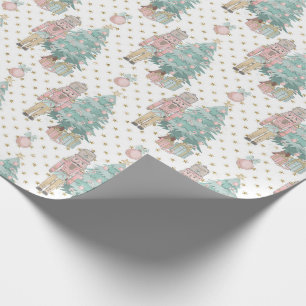 Papel De Regalo Inspirado Por Navidades De Nutcracker Envolviendo 