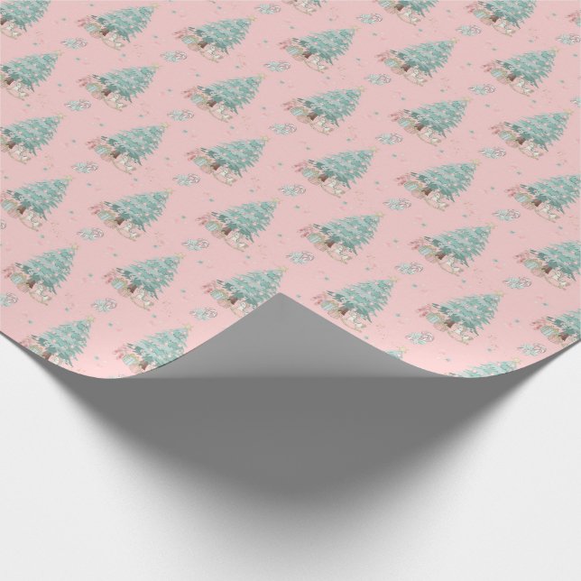 Papel De Regalo Inspirado Por Navidades De Nutcracker Envolviendo  (Esquina)