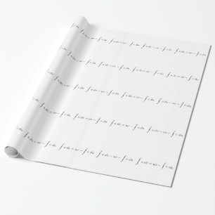 Papel De Regalo Integración por las piezas