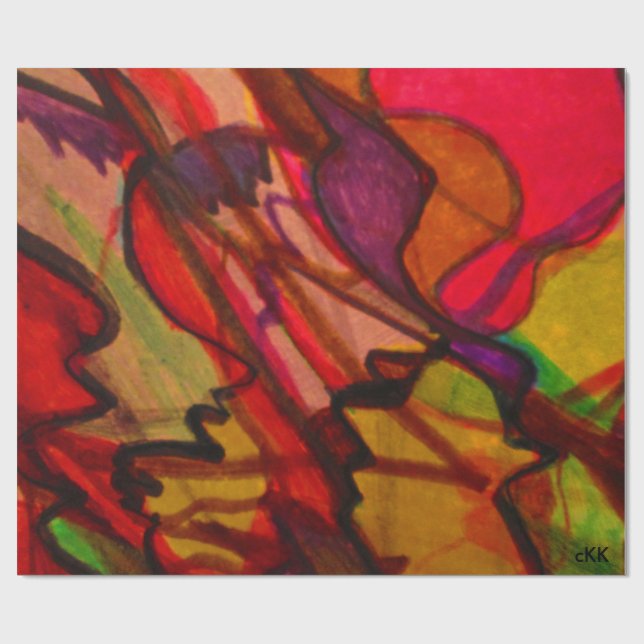 Papel De Regalo Interesante (Superficie plana)