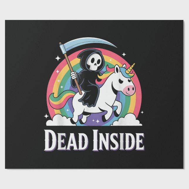 Papel De Regalo Interior muerto (Superficie plana)