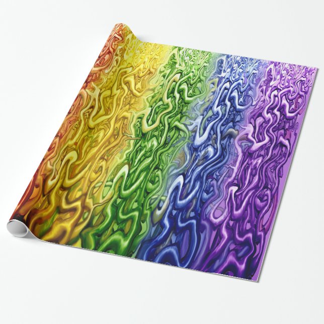 Papel De Regalo Intertejido (Desenrollado)