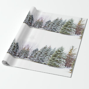 Papel De Regalo Invernadero de Navidades forestales de Wonderland 