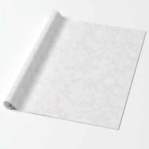 Papel De Regalo Invierno Moderno Elegante Mármol Blanco y Beige Pá